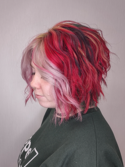 Vivid hair colour Woodstock